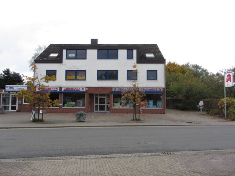 Vorderansicht Wurster Nordseek�ste Etagenwohnung -VERKAUFT-Sch�ne Eigentumswohnung in Wremen